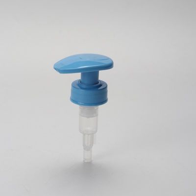 Runde Flasche 28/400 Lotion Pump mit Außenspring Links-Rechts-Sperre Hand-Lot-Dispenser