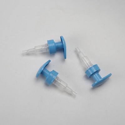Runde Flasche 28/400 Lotion Pump mit Außenspring Links-Rechts-Sperre Hand-Lot-Dispenser